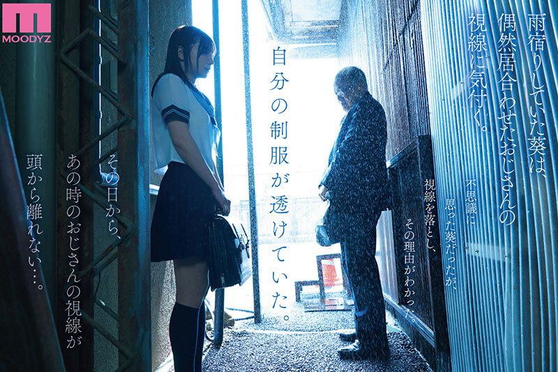 雨の日は、ほんのり乳首 実写版 濡れ透け美乳をオヤジに視姦されて発情したムッツリJ○は初めての中出し交尾に明け暮れる3