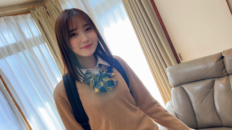 画像-制服姿の可愛い美少女-【SKHO-061】ももちゃん シロウト速報