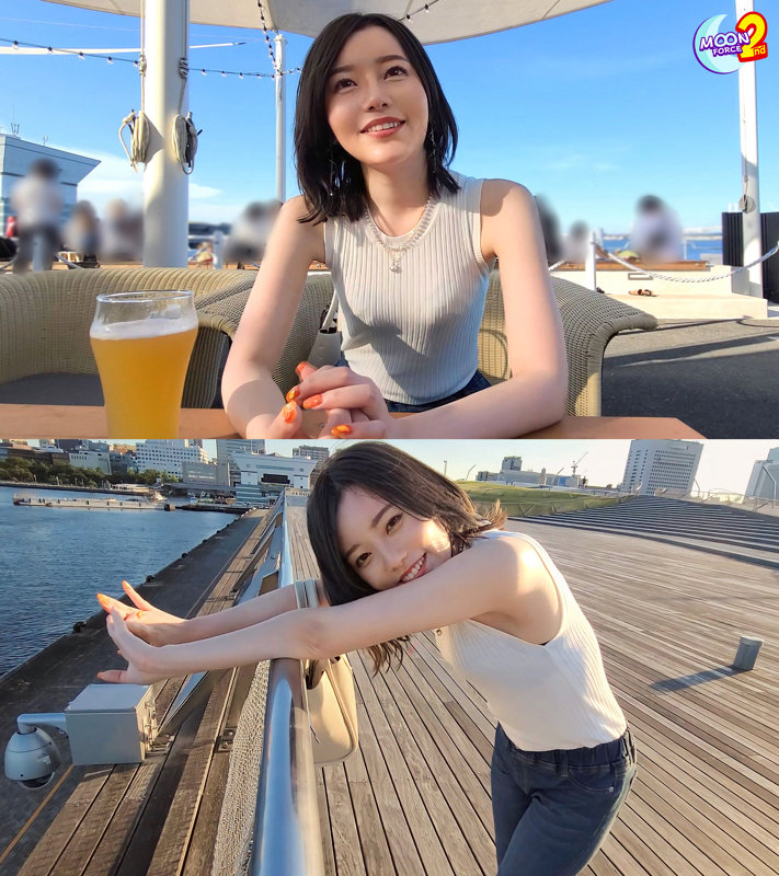 画像-海辺で美人妻とデート-【MFCS-104】幸香 MOON FORCE 2nd