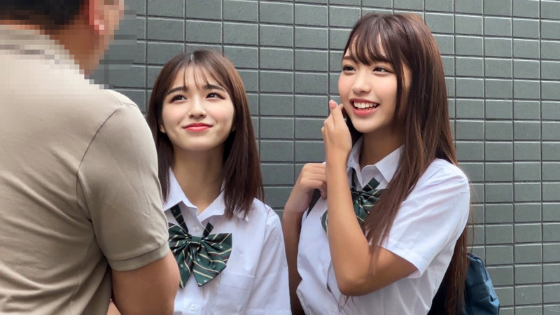 【SKHO-117】すみれちゃん＆ひまりちゃん シロウト速報 エッチな二人組-画像-1
