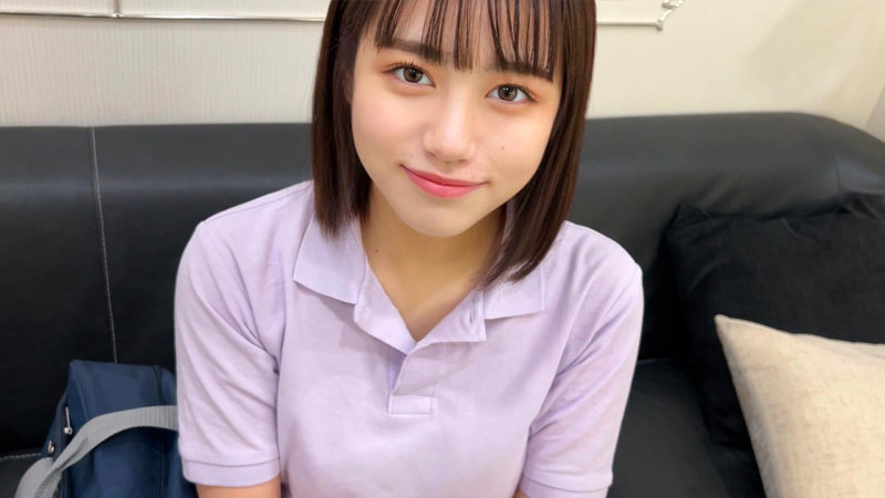 画像2【SKHO-060】そらちゃん シロウト速報 笑顔が輝く茶髪ボブの美少女