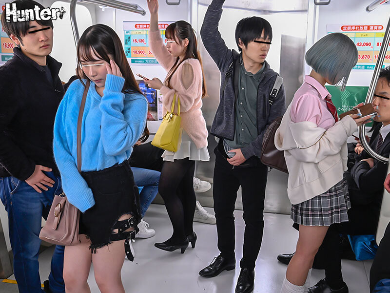 【HUNTC-133】だれとでも定額挿れ放題!電車編-画像-4