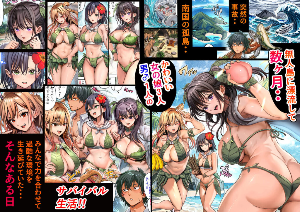【d_342301】無人島遭難ハーレム-画像2