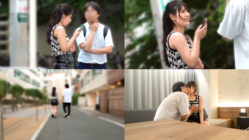 生中2.5万 りえ　gesy067　素人エロ動画　露出高めの「立ちんぼ」美女に生中出し