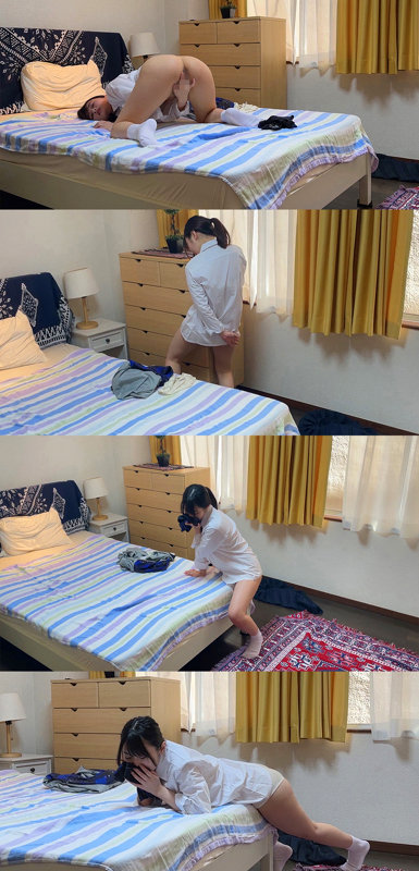 5角オナ ひかるちゃん　浮遊僧　fuyu161　角オナで快感に没頭していたひかるちゃんは突然の彼氏の登場に慌てた様子で恥じらってますw