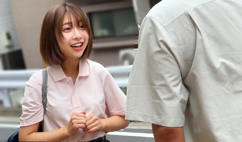 可愛い美少女-はるちゃん 素人エロ動画 skho143 ナンパしたのは、太陽のような笑顔の茶髪が似合う美少女はるちゃん!