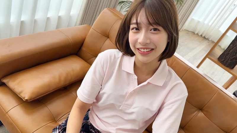 美少女の笑顔-はるちゃん 素人エロ動画 skho143 ナンパしたのは、太陽のような笑顔の茶髪が似合う美少女はるちゃん!
