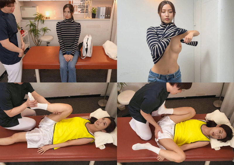 画像-美女にセクハラマッサージ-【deas009】ありさ 電影シロウト