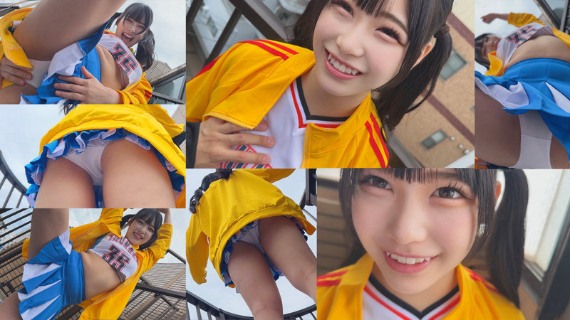 画像-可愛いチアガールの美少女-【SMUB-031】ひまりちゃん 素人ムクムク-部活-
