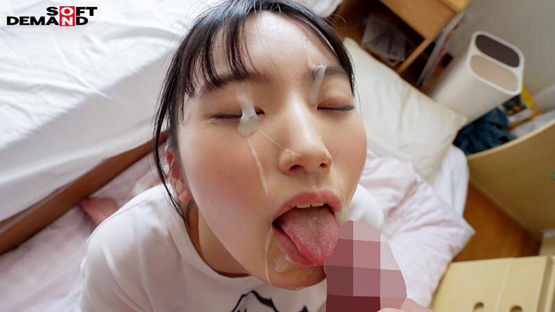 顔射-画像-【SDAM-153】元引きこもりのポコチン絵師 鳥羽いく(20) AVデビュー撮影