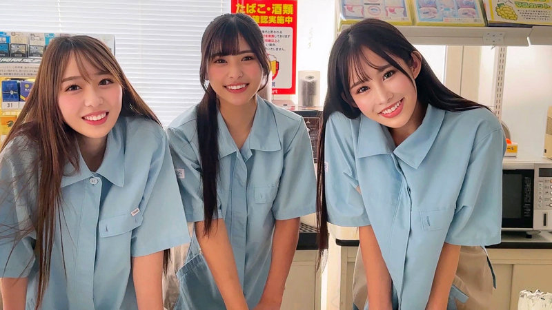 【SMGD-012】ひなちゃん＆さらちゃん＆りなちゃん 素人ムクムク-神- 巨乳ハーレム-画像-2