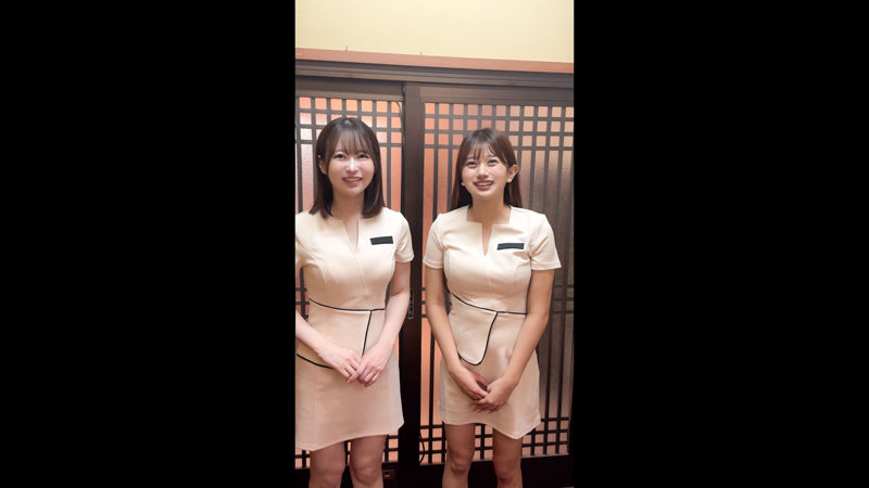 画像-可愛らしいエステティシャン二人-【DEAS-042】かりん&ゆい 電影シロウト