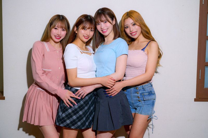 画像3【KURE-026】りお＆ひなた＆かりん＆ゆい 電影シロウト-黒歴史-