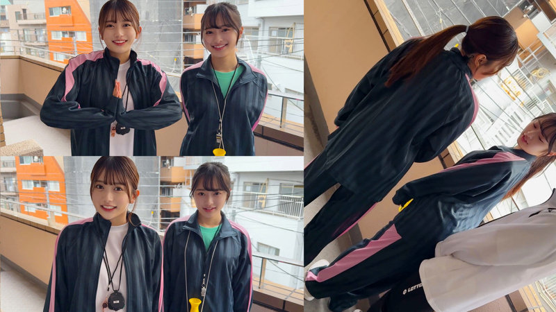 画像1【SMUB-132】かりんちゃん＆かほちゃん 素人ムクムク-部活-
