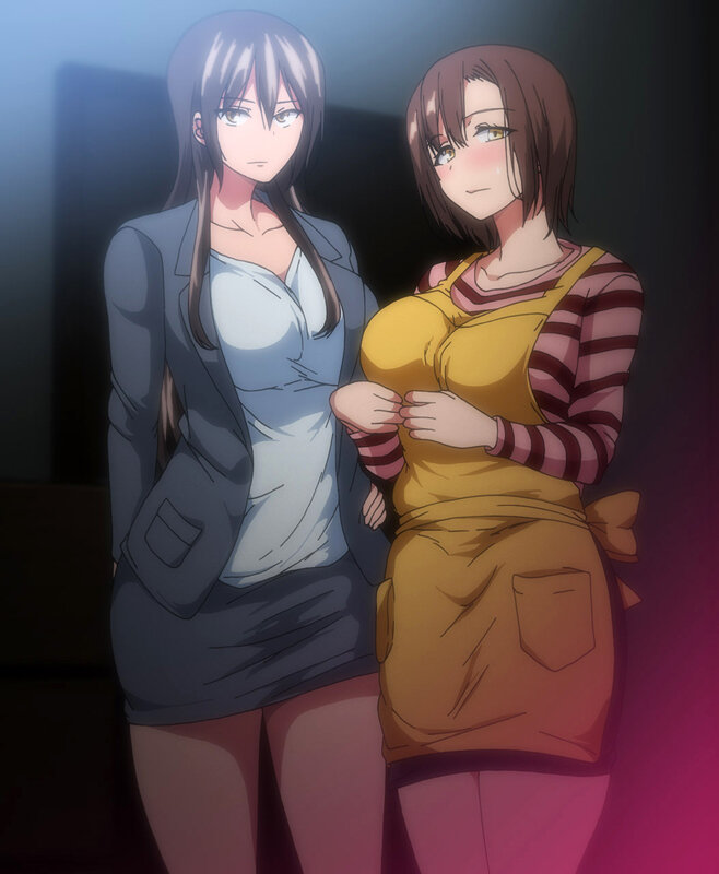 OVA巨乳が2人いないと勃起しない夫のために友達を連れてきた妻 ＃2【GLOD-0418】-画像-12