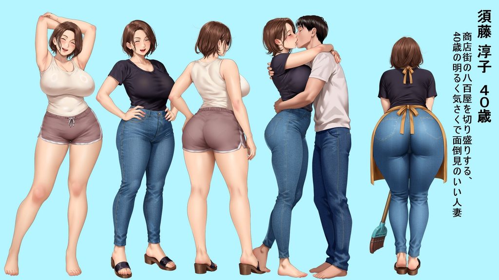 おばさんじゃない、女だった。〜隣の八百屋の奥さんと越えてはいけない夏〜【d_798117】-画像-11