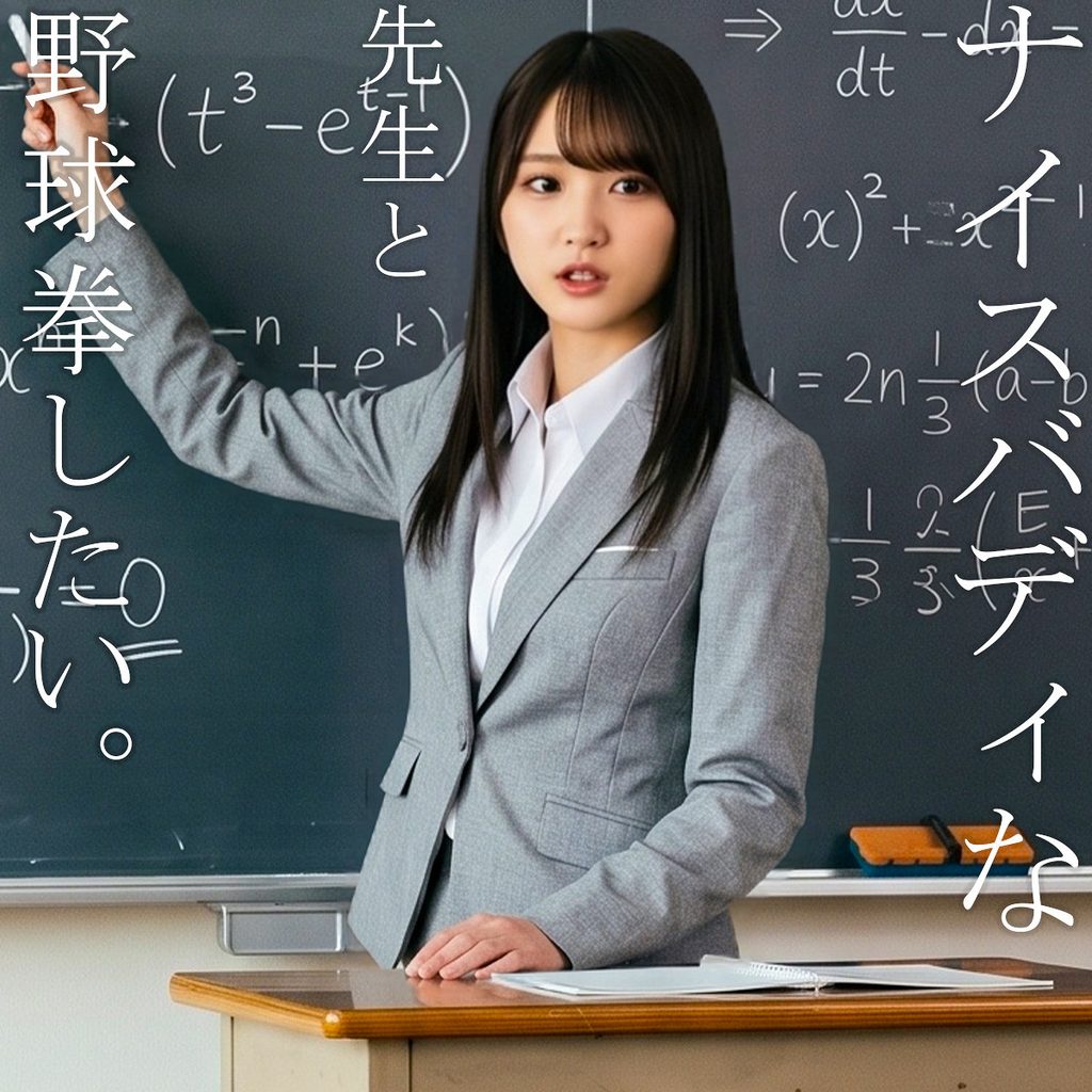 【NOST-249】しおりさん ネオシロウト 女教師と野球拳-画像-1